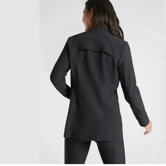ATHLETA Interstellar Blazer Black Stretch NWT - Picture 2 of 5